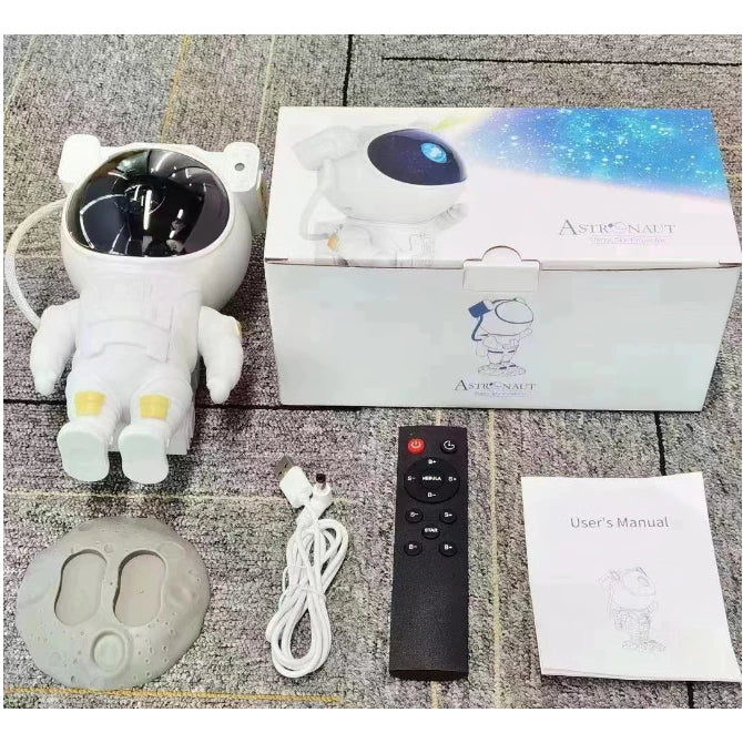 PROYECTOR DE GALAXIAS ASTRONAUTA - TRANSFORME SU ENTORNO EN UN CIELO ESTRELLADO